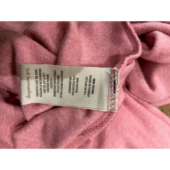 Soft Surroundings  Longline Lagenlook Open Cardigan Size S Sweater - Picture 4 of 4